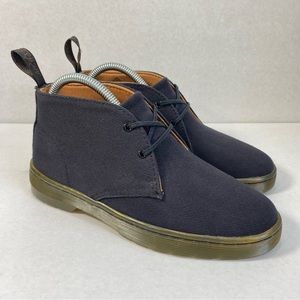 Doc Dr. Martens Daytona Black Corduroy Chukka Desert Boots Shoes Women’s Size 6